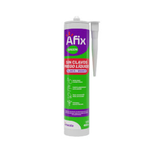 afix green sin clavos