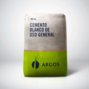 bulto de cemento blanco x 40 argos bulto
