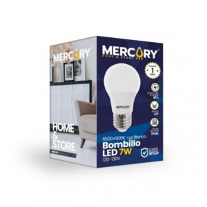 bombillo led luz blanca mercury