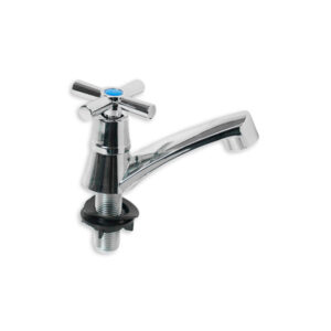 New Arrivals llave lavamanos cromada tipo cruceta forte