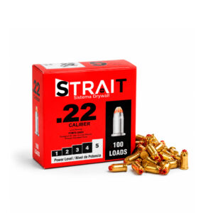 caja de tiros strait grado 5 caja roja